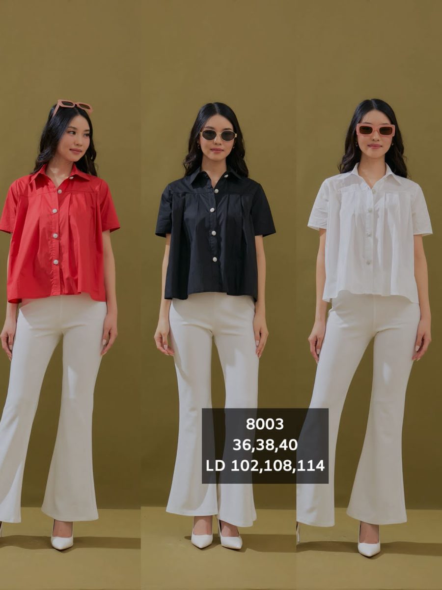 8003 Atasan katun