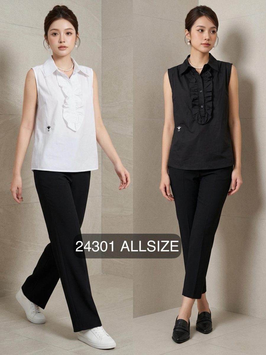 24301 atasan katun dior