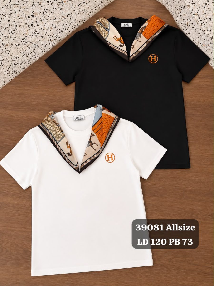 39081 kaos hermes plus syal